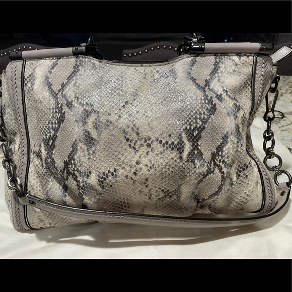 Coach Bags Coach Embossed Python Handbag Poshmark